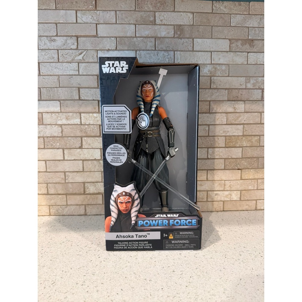 Disney‎ Parks Star Wars Power Force Ahsoka Tano Action Figure Toy New With Tag
